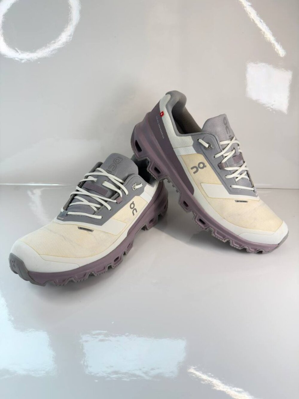 On Cloudventure Waterproof Ice Heron Trail Shoes - US 9